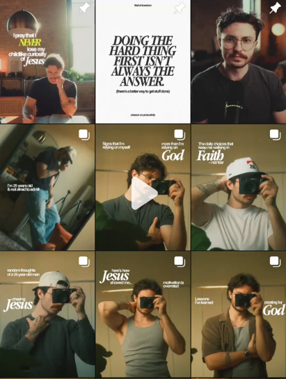 Image gallery marquee